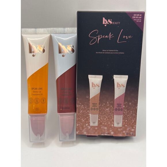 LYS BEAUTY‎ Glossy Lip Treatment Oil Duo in OG & Lovable BNIB - Picture 3 of 6